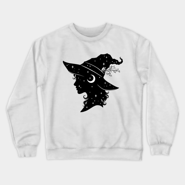 Halloween witch Crewneck Sweatshirt by OccultOmaStore